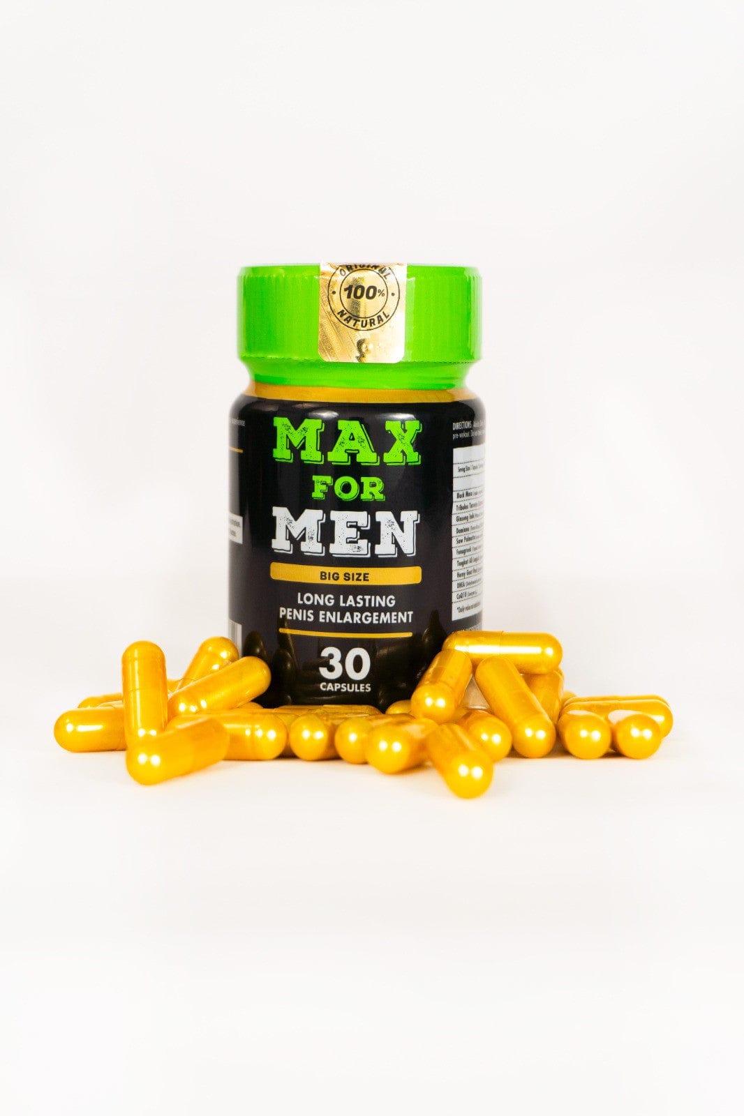 Max For Men: Potencia y Energía Masculina en Cada Cápsula - MCarmenPlus