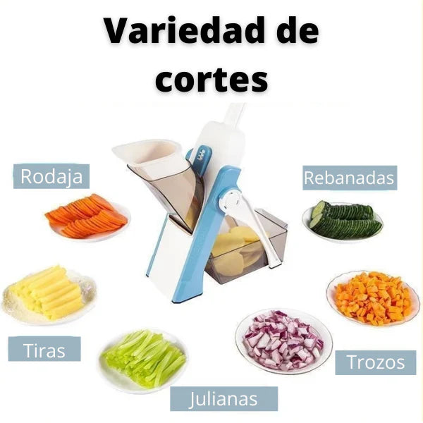 CORTADOR DE ALIMENTOS CON MULTIFUNCIONAL