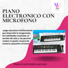 PIANO ELECTRONICO CON MICROFONO - MCarmenPlus