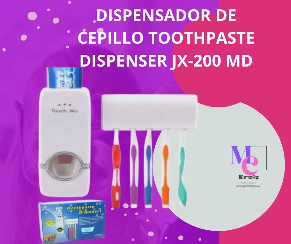 DISPENSADOR DE CEPILLO TOOTHPASTE DISPENSER JX-200 MD