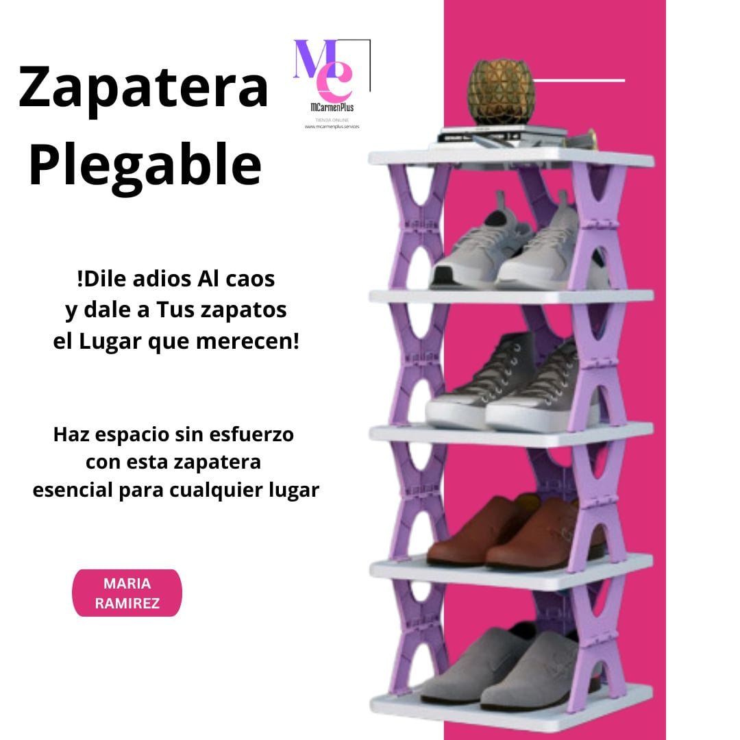 ZAPATERA PLEGABLE - MCarmenPlus